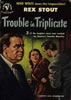 Archie & Wolfe on the Cover of TROUBLE IN TRIPLICATE (early Bantam printing)
