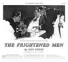 Archie & Wolfe in THE FRIGHTENED MEN (Illustration by Rico Tomaso from The Saturday Evening Post, June, 1935)