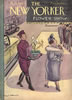 Helen Hokinson depiction of matron bringing her entry to a flower show