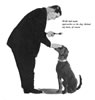 Three Witnesses: Die Like a Dog Illustration, American Magazine, December, 1954