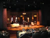 The play in progress