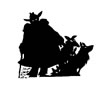 Wolfe Pack logo by Gahan Wilson
