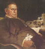 Wolfe from back cover of Triple Jeapardy & other Bantam printings