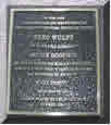 Plaque at 454 W. 35th Street
