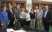 Burns Library Staff & Wolfe Pack Researchers